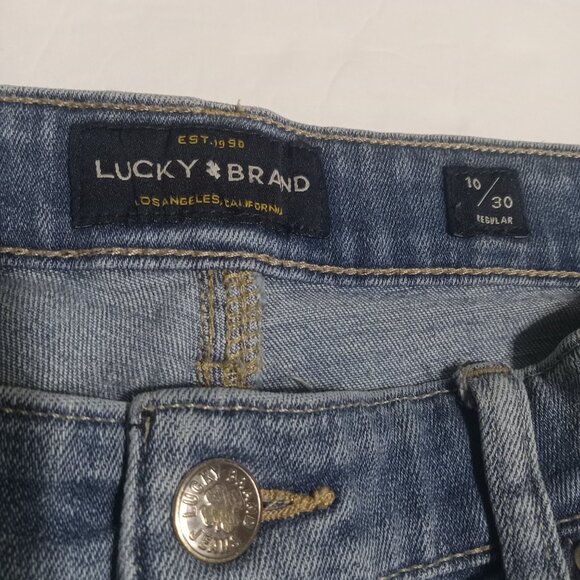 Lucky Brand Women's Lil Maggie Flared jeans 7W14386 Size 10 - Picture 6 of 9